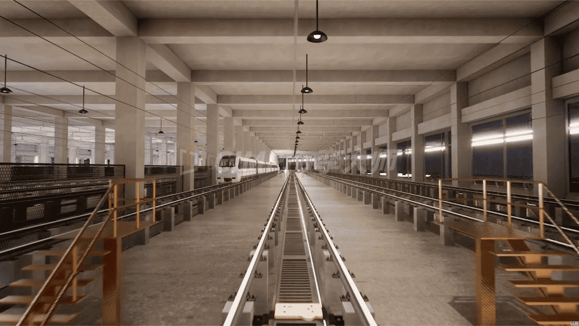 上海地铁10号线模拟仿真平台