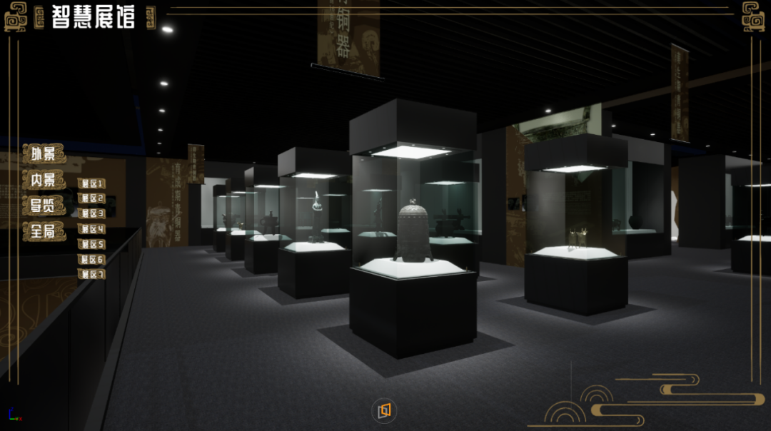 某智慧展馆数字孪生平台